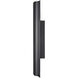 None LED 20 inch Powder Coated Black Outdoor Wall Sconce